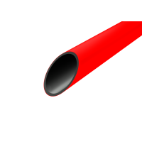 Vamzdis lygus D63/53.6 1250N/20cm klojimui prastūmimo būdu raudonas HDPE EVOCAB STING [100m] - EVOPIPES