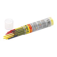 Rinkinys šerdelių markeriui/pieštukui 213150 (3xRaudona, 3xGeltona, 6xGrafitas) [rinkinyje 12 vnt.] - CIMCO