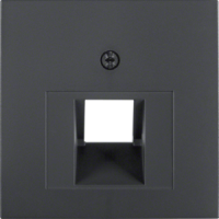 Dangtelis viengubas UAE lizdui antracito matinės spalvos S.1/B.3/B.7 - BERKER