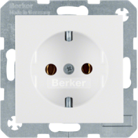 Lizdas p/t SCHUKO baltas matinis S.1/B.3/B.7 - BERKER