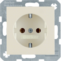 Lizdas p/t SCHUKO dramblio kaulo spalvos blizgus 16A 250V S.1 - BERKER