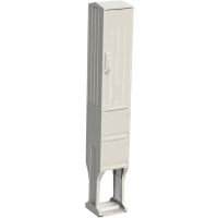 Skydas v/t 820x264x245mm IP54 poliesterio be montažinės plokštės su pamatu OSZ 26x80+FP TEO - EMITER