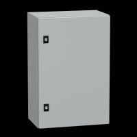 Skydas v/t 600x400x250mm IP66 metalinis su montažine plokšte CRN - SCHNEIDER ELECTRIC