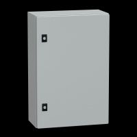 Skydas v/t 600x400x200mm IP66 metalinis su montažine plokšte CRN - SCHNEIDER ELECTRIC