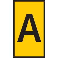 Markiruotė "A" laidui užspaudžiama 1.5-2.5mm2 WIC2 [pak. po 200 vnt.] - HELLERMANN TYTON