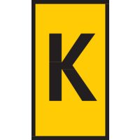 Markiruotė "K" laidui užspaudžiama 0.5-1.5mm2 WIC1 [pak. po 200 vnt.] - HELLERMANN TYTON