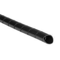 Vamzdis spiralinis D20-150mm juodas kabelių apsaugai SBPAV016 [30m] - HELLERMANN TYTON