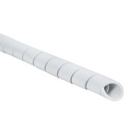 Vamzdis spiralinis D5-20mm pilkas kabelių apsaugai SBPE4 [30m] - HELLERMANN TYTON
