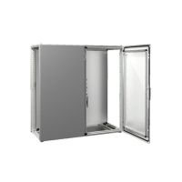 Skydas 1200x1200x500mm su montažine plokšte dviejų durų IP55 VX 8215.000 - RITTAL