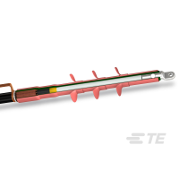 Mova galinė 3x1x120-240mm2 24kV kabeliui lauko su antgaliais POLT-24D/1XO-L12B - TE CONNECTIVITY