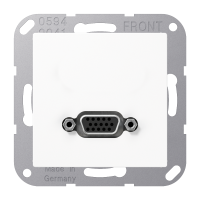 Lizdas multimedia baltas VGA A - JUNG