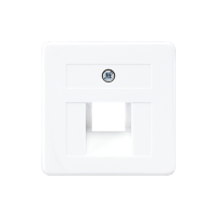 Dangtelis viengubas UAE lizdui 50x50 baltas - JUNG