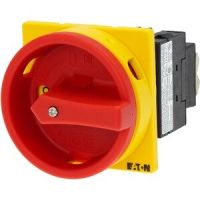 Kirtiklis saugumo 3P 20A 5.5kW (AC23) į skydą raudona rankena T0-2-1/EA/SVB - EATON