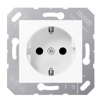 Lizdas p/t SCHUKO baltas 50x50 16A 250V CD - JUNG