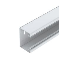 Kanalas 70x110 be dangčio Rapid 80 metalinis baltas RAL9010 GS-S70110RW [2m] - OBO BETTERMANN