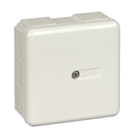 Dėžutė v/t [87x87x39] IP65 tuščia balta U56 Mureva - SCHNEIDER ELECTRIC