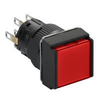 Mygtukas sukomplektuotas, XB6ECF4B2P, CONTROL & SIGNALLING, ECONOMIC PUSH BUTTONS AND PILOT LIGHTS, DIA 16 MONOBLOC - SCHNEIDER ELECTRIC (pavadinimas tikslinamas)