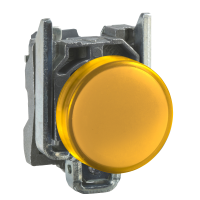Lemputė oranžinė LED 24V AC/DC 22mm metalinė XB4 Harmony - SCHNEIDER ELECTRIC