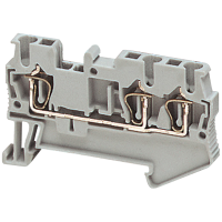 Gnybtas 2.5mm2 pilkas ant bėgelio - SCHNEIDER ELECTRIC