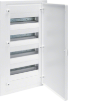 Skydelis p/t 48 modulių IP40 baltos durys - HAGER
