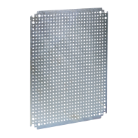 Plokštė montažinė perforuota 600x400mm SPACIAL - SCHNEIDER ELECTRIC