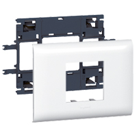 Adapteris 45x45 2 elementams į DLP kanalą viengubas Mosaic - LEGRAND