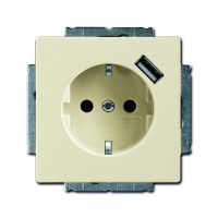 Lizdas su USB pakrovėju 20EUCBUSB-82-500 - ABB