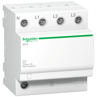 Apsauga nuo viršitampio iPF40.3P+N.TN-S,TT.Tipas 2., A9L15688, FINAL DISTRIBUTION DEVICES AND SYSTEMS, ACTI9 (IC), SURGE ARRESTER - SCHNEIDER ELECTRIC (pavadinimas tikslinamas)