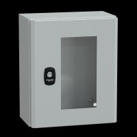 Skydas v/t 300x250x150mm IP66 metalinis su stiklinemis durimis S3D - SCHNEIDER ELECTRIC