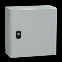 Skydas v/t 300x300x150mm IP66 metalinis su montažine plokšte S3D Spacial - SCHNEIDER ELECTRIC
