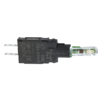 Raudona lempute LED 230.. .240V, ZB6EM4B, CONTROL & SIGNALLING, PUSH BUTTONS, PILOT LIGHTS & CONTROLS, DIA 16 PLASTIC MODULAR - SCHNEIDER ELECTRIC (pavadinimas tikslinamas)