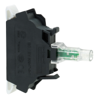WHITE LIGHT BLOC WITH EGRAL LED 12VAC, ZBVJ15, CONTROL & SIGNALLING, PUSH BUTTONS, PILOT LIGHTS & CONTROLS, DIA 22 COMMON FOR METAL, PLASTIC - SCHNEIDER ELECTRIC (pavadinimas tikslinamas)