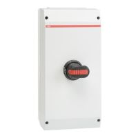 Jungiklis saugumo 6P 80A IP65 OTP75T6M - ABB