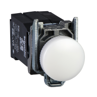 Lemputė balta LED 440V AC 22mm metalinė XB4 Harmony - SCHNEIDER ELECTRIC