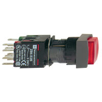 RED ILLUMINATED PUSHBUT TO N DIAM 16 PRO, XB6CE4B5B, CONTROL & SIGNALLING, PUSH BUTTONS, PILOT LIGHTS & CONTROLS, DIA 16 PLASTIC MODULAR - SCHNEIDER ELECTRIC (pavadinimas tikslinamas)