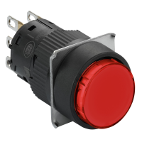 RED PUSHBUT TO N DIAM FLUSH SPRING RE, XB6EAA41P, CONTROL & SIGNALLING, ECONOMIC PUSH BUTTONS AND PILOT LIGHTS, DIA 16 MONOBLOC - SCHNEIDER ELECTRIC (pavadinimas tikslinamas)