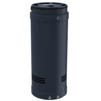 Signalas garsinis švyturėliui 24V AC/DC D60mm impulsinis IP54 juodas XVU Harmony - SCHNEIDER ELECTRIC