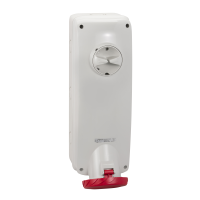 Lizdas v/t 5P 63A 400V IP65 6h su kirtikliu PratiKa - SCHNEIDER ELECTRIC