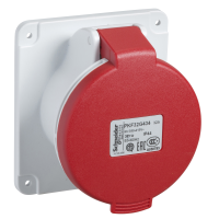 Lizdas CEE į/l 4P 16A 400V IP44 6h PratiKa - SCHNEIDER ELECTRIC