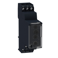 Relė laiko multifunkcinė modulinė 0.1s-100val 2co 12-240V AC/DC RE22 Harmony - SCHNEIDER ELECTRIC