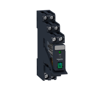 Relė tarpinė 2co 5A 24V DC su lizdu ir LED RXG Harmony [30] - SCHNEIDER ELECTRIC