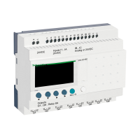 Zelio logic.Programuojama rele.Su ekranu.Us-24VDC.1, SR2A201BD, AUTOMATION PANEL OFFER, SMART RELAYS, SMART RELAYS - SCHNEIDER ELECTRIC (pavadinimas tikslinamas)