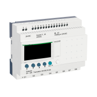 Relė programuojama 20 I/O 24V DC 12DI 6AI 8 tranzistorių su laikmačiu Zelio Logic - SCHNEIDER ELECTRIC