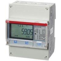 Skaitiklis elektros energijos 3F 65A tiesioginis 4 tarifai MID M-Bus 4 modulių Silver B23 313-100 - ABB