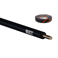 Laidas H07V-U 1.5mm2 450/750V juodas [Ritė po 100m] - NKT