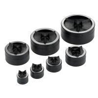 Rinkinys matricų skylamušiui 16-63mm plienui (ST37), aliuminiui, plastmasei [rinkinyje 7 vnt.] - CIMCO