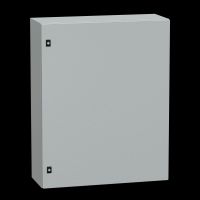 Skydas v/t 1000x800x300mm IP66 metalinis su montažine plokšte CRN - SCHNEIDER ELECTRIC