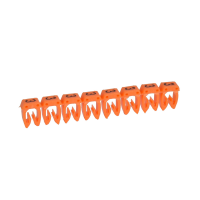 Markiruotė "3" laidui užspaudžiama 4.0-6.0mm2 juoda/oranžinė [800] - LEGRAND
