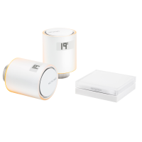 Reguliatorių temperatūros rinkinys radiatoriams [2] su valdymo rele - NETATMO