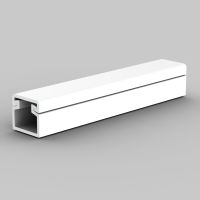 Kanalas 10x11mm mini klijuojamas antibakterinis baltos spalvos [2m] - KOPOS KOLIN